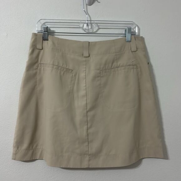 Nike Golf Tan Womens M Skirt Activewear Athleisure Skort Quick Dry Casual - Picture 2 of 15
